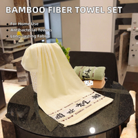 Handuk Mandi Serat Bambu Lembut dan Menyerap, Kain Lap Wajah Permukaan Arang Bambu, Antibakteri, Cepat Kering, Untuk Dewasa, Penggunaan di Rumah