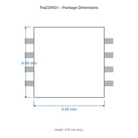 Module électronique automobile multifonction Pai220N31 SIP 1,8 V à 3,6 V IC