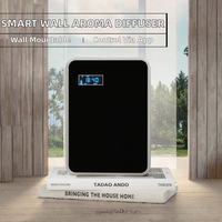 Diffuseur d'huiles essentielles intelligent mural en plastique 150 ml, contrôle intelligent électrique, utilisé pour la machine à arôme commerciale