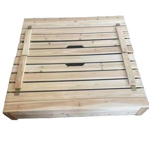 Jouets en bois pour enfants <span class=keywords><strong>Bac</strong></span> <span class=keywords><strong>à</strong></span> <span class=keywords><strong>sable</strong></span> extérieur <span class=keywords><strong>avec</strong></span> <span class=keywords><strong>couvercle</strong></span> pliant pour enfants <span class=keywords><strong>à</strong></span> vendre - Product Image 2