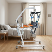 Lève-personne mobile pour patient, barre de levage à 360 degrés, transfert confortable et sûr
