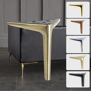 12 CM di alta metallo oro gambe divano nero cromato <span class=keywords><strong>mobili</strong></span> <span class=keywords><strong>piedini</strong></span> <span class=keywords><strong>per</strong></span> pranzo <span class=keywords><strong>cucina</strong></span> <span class=keywords><strong>per</strong></span> lato TV tavolo tavolo triangolo in ferro - Product Image 6