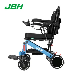 전기 접이식 강력한 장애인 관리 전기 전동 휠체어 안후이 재활 치료 용품 6 Km/h 흑인 JBH