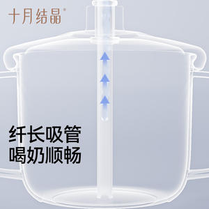 Vaso de PPSU para Bebés de 1 a 3 Años, con Pajita, Libre de BPA, para Beber Directamente, Modelo Octubre Cristalizado - Product Image 1