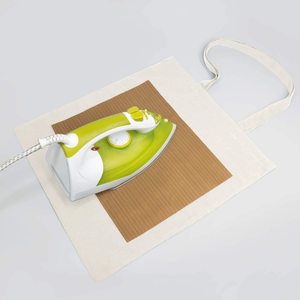 Sacs fourre-tout en toile de coton naturel 15'' x 16'', légers, vierges, en vrac (lot de 5) pour la publicité, la promotion et les cadeaux DIY - Product Image 6