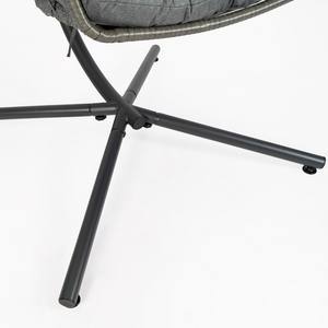 Vente chaude Moderne Pliable À La Main Intérieur/Extérieur Jardin PE Rotin Osier Suspendu <span class=keywords><strong>Oeuf</strong></span> Chaise Coussin Patio Cour Extérieur - Product Image 5