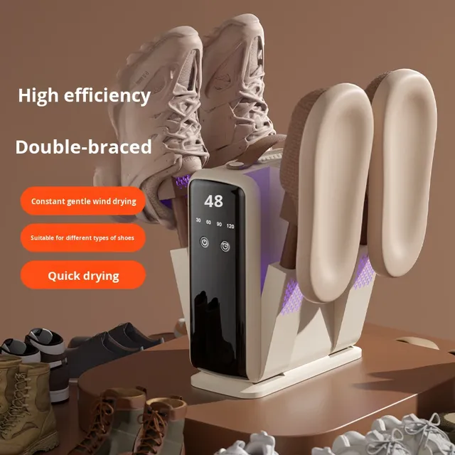 Secador De Zapatos Timed Quick-Dry Portable Foldable Shoe Dryer Constant Temperature Dehumidification Odor Removal