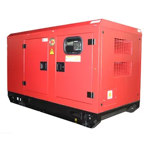 Generator Diesel Portabel, 13KVA 20KVA 30KVA 40KVA 50KVA AC Fase Tunggal 220V 10KW Generator Diesel Sunyi
