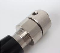 Régulateur de pression de laboratoire à deux étages en acier inoxydable 316L argenté, régulateur de pression de propane, argon, acétylène, média corrosif, 3000 PSI max KLF