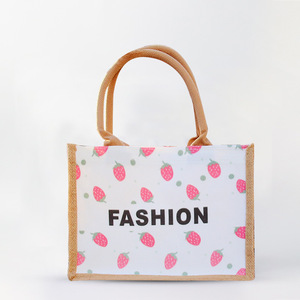 Fábrica fabricante personalizado natural jutetote saco serapilheira cânhamo eco-friendly sacola reutilizável OEKO-TEX - Product Image 4