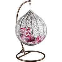 Chaise suspendue d'extérieur moderne cage à oiseaux tabouret de salon en rotin tabouret de canapé rotatif chaise d'intérieur