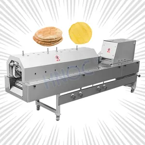 Chapati Roti Production Line Wheat Pita Oven Conveyor Flour Tortilla Machine Small