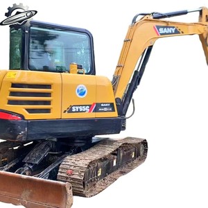 Excavadora SANY sy60C original usada, mini excavadora de 6 toneladas, maquinaria para movimiento de tierras, mini excavadora, maquinaria de construcción - Product Image 1