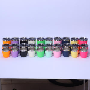 Taza de Café Espresso de 4/6/8 oz con Tapa Magnética de Acero Inoxidable, Disponible en Existencia - Product Image 1