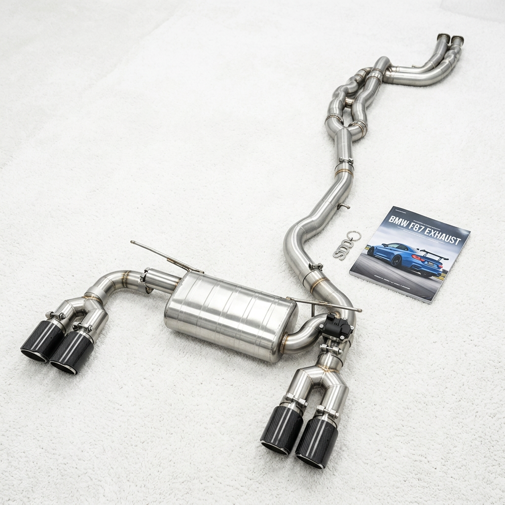 VantaFlow Racing Performance Exhaust for BMW M2C M2 Competition F87 S55 3.0T 2018-2021 Stainless Steel Catback With Electronic Valve