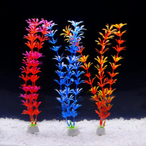 Fabricante-Sourced Micro Paisagem Plantas Aquáticas Pequeno Aquário Plástico Ornamentos Decorativos para Aquascaping - Product Image 3