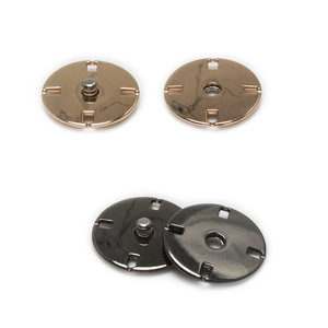 Snap Button Metal Alloy Round Magnetic For Coat Jacket Men Women Clothing Custom - Product Image 2
