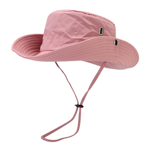 Bestella marque séchage rapide Polyester seau chapeau <span class=keywords><strong>professionnel</strong></span> personnalisé réglable large bord pêcheur soleil Sport cyclisme en plein air - Product Image 2