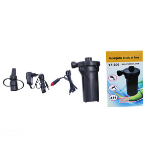 Electric Air <b>Pump</b> HT-577 <b>12V</b> DC Battery Powered Inflator For Mattress Boat Outdoor Use - Product Image 4