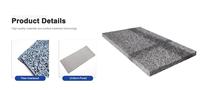 Mousse d'aluminium à cellules ouvertes DLX, blanc argenté, certifiée ISO9001, taille et forme personnalisées, résistance spécifique ultra-élevée, aérospatiale