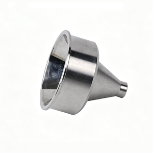 Stainless Steel Tri-Clamp Funnel, Sanitary Grade Conical Hopper, 304/316L Polished Filling Funnel for Food & Beverage, Pharma, L - Product Image 3