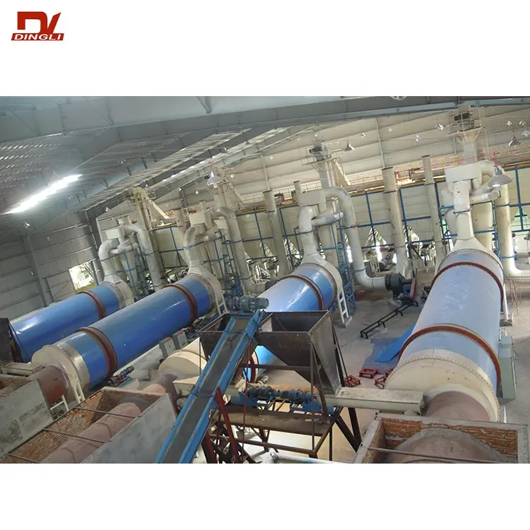 Environmentally Easy To Operate Sugar Cane Bagasse Dryer Machine With Famous Brand Plc
