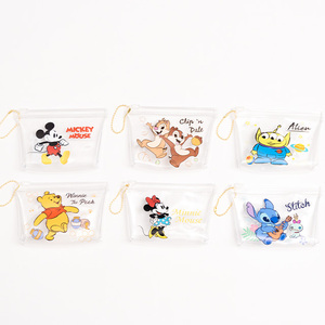 Monedero con cremallera transparente trapezoidal, nuevo diseño de moda transparente, billetera con cremallera femenina de PVC de dibujos animados Kawaii para hombres, cremallera de silicona - Product Image 2