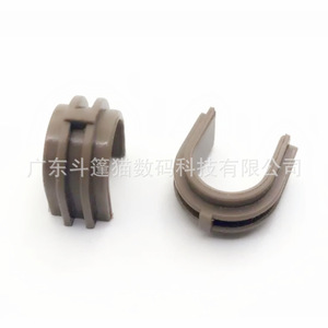 Buje de rodillo inferior Cloaked Cat Fuser para impresora HP M521 M525 P3015 P3015d P3015dn, material PTFE, juego de 2 - Product Image 2