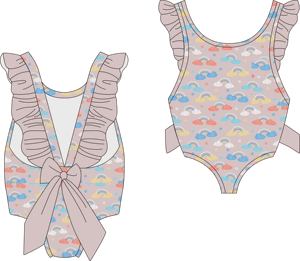 ملابس سباحة عالية الجودة مخصصة للفتيات المراهقات، طقم بيكيني من قطعتين للأطفال والمراهقات، ملابس شاطئ 2026 - Product Image 5