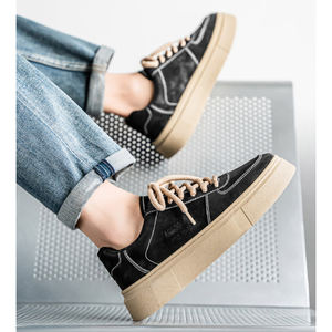 Chaussures de sport décontractées tendance pour hommes, respirantes, à semelle épaisse, basses, légères, souples, nouvelle collection printemps automne hiver - Product Image 6