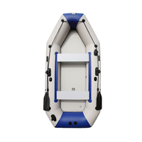 Bateau de pêche gonflable en PVC YUNFAN modèle 230 pour 2 personnes, idéal pour la navigation sur les lacs et les rivières, activité de plein air, vente en gros usine