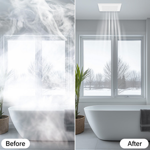 Ventilador de ventilación ODM/OEM a precio de fábrica, ventilador de escape de succión de baño montado en el techo para edificios de oficinas - Product Image 6