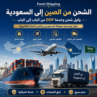 Servicios de Logística, Agente de Envíos de China a Arabia Saudita, Transporte Marítimo, Transporte Aéreo, Proveedor de Logística con Servicio de Despacho de Aduanas