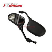 Rise Racing Nouveau jeu de rétroviseurs latéraux de remplacement en plastique de haute qualité pour moto Yamaha Y110