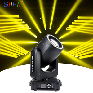 Mini Faro LED Mobile da 295W con Striscia Luminosa per DJ, Discoteche, Matrimoni, Eventi, Feste, Chiese e Illuminazione Scenica - Product Image 1