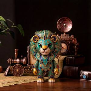 งานสร้างสรรค์ทางวัฒนธรรมที่ไม่สามารถมองเห็นได้ ของตกแต่งกลุ่มดาวโคลอซอนน์ ราศีสิงห์ - Product Image 4