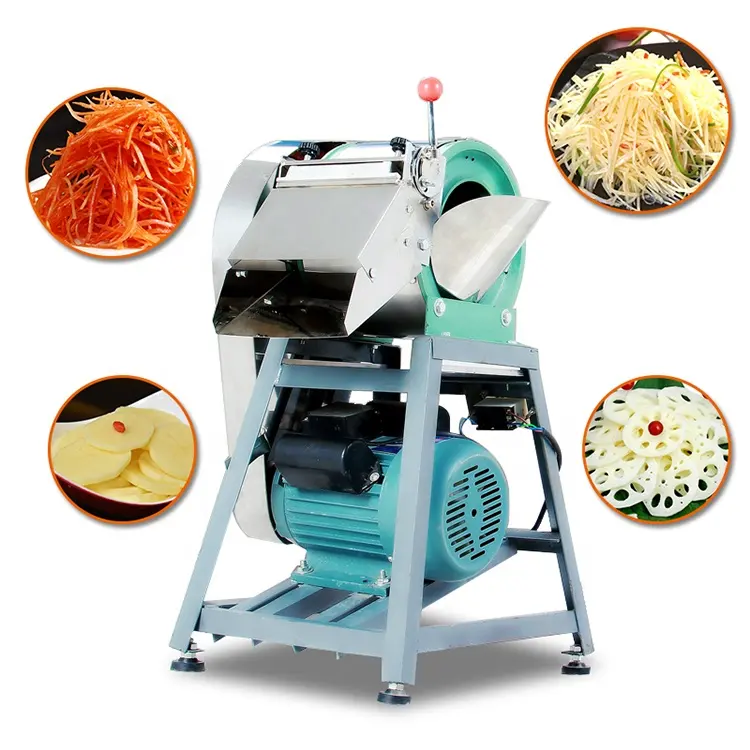 Máquina cortadora de vegetales multifunción, cortadora Industrial, cortadora eléctrica