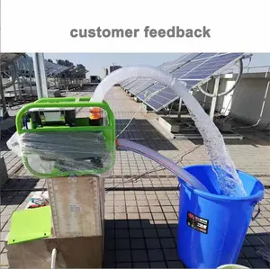 1500W Solar Brushless Surface Pump System 2hp With 110v Low Pressure Irrigation Wastewater Treatment OEM Customizable Support