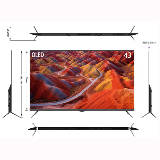Cheap and Best 43 50 55 65 Inch Oled Qled Led Televisions 4k Android Smart Tv