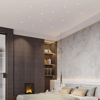 Mini Spot Led 1W Petits Spots Ouverture 17mm Cave à Vin Plafonnier Full Sky Star Aluminium AC85-265V Foco Downlight
