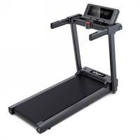 Treadmill Lipat Elektrik Harga Terbaik, Senyap untuk Penggunaan di Rumah dengan Layar LED, Program Latihan Tanpa Monitor Detak Jantung