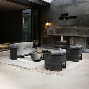 <span class=keywords><strong>Outdoor</strong></span> pátio mobiliário casa lazer jardim sofá hotel luxo madeira ao ar livre teca madeira sofá set - Product Image 2
