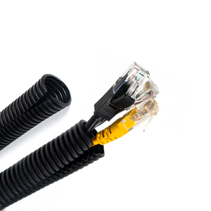 Cubierta Protectora de Plástico <span class=keywords><strong>Corrugado</strong></span> Negro para Tuberías Roscadas, Impermeable, para Estufas de Gas, Calentadores de Agua y Drenajes Domésticos - Product Image 2