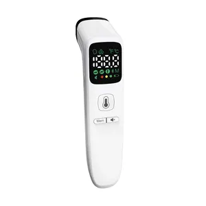 جهاز قياس درجة الحرارة, جهاز قياس درجة الحرارة بدون تلامس ، جهاز رقمي ، يعمل بالأشعة تحت الحمراء ، حاصل على شهادة CE