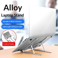 Nouveau support pliable en alliage pour ordinateur portable, sac de rangement pour ordinateur, support pour tablette pour la maison et le bureau, vente chaude transfrontalière, commerce extérieur, livraison directe