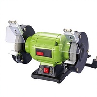 Mesin Gerinda Bangku Profesional 125mm 200W 220V 2840RPM Motor Tembaga Murni Getaran Rendah Pengasah Listrik untuk Logam
