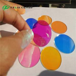 FELIX Vente en gros sur mesure de feuilles de verre filtrant dichroïque en borosilicate 0,2 mm 0,3 mm 0,4 mm 0,5 mm 0,7 mm 1,0 mm avec revêtement AR/AF/AG 95% - Product Image 4