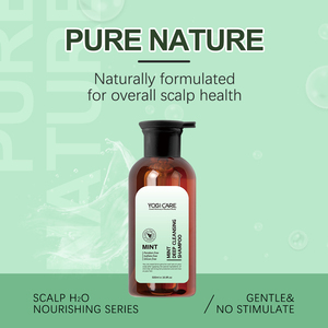 YOGI Shampooing Naturel Hydratant Sans Sulfate Personnalisable à la Menthe, Nourrissant pour Cheveux, Fabricant - Product Image 2