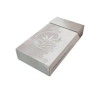 Venta al por mayor personalizado Clamshell Pre portátil rollo de cartón caja de cigarrillos caja de papel de embalaje