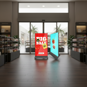 LANDUN LD-G750F Reproductor de Señalización Digital Android 4K de 75/85 Pulgadas con CMS Integrado/en la Nube, con SDK Habilitado para Publicidad en Comercios Minoristas - Product Image 1